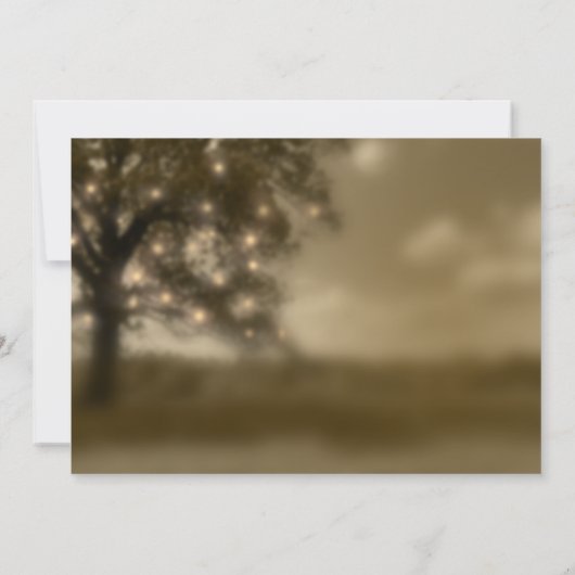 Ätherischer Baum, Lichter glücklich immer nach dem Einladung (Rückseite)