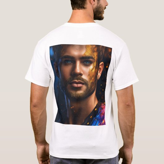 ätherischer Blick" T-Shirt (Rückseite)