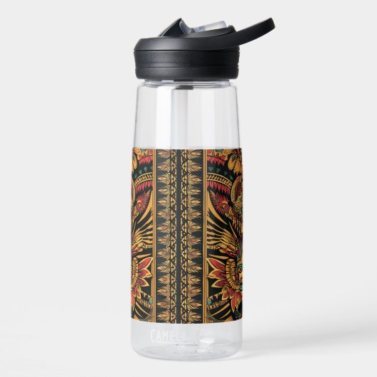 Ätherischer Cyan "Aztec Dream" Wasserflasche Trinkflasche (Links)