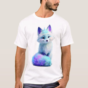 Ätherischer Frost Neon Polarfuchs Männer T-Shirt