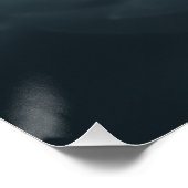 Ätherischer Fuchs in Rauch und Nebel – Mystischer  Poster (Ecke)