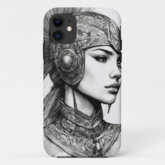 "Ätherischer Krieger: Erstellung eines Profils der Case-Mate iPhone Hülle (Rückseite)