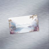 Ätherischer Lavendel Botany Gold Magnetische Visitenkarte (Beispiel)