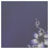 Ätherischer Lavendel mit Blumen Stoff (Nahaufnahme)