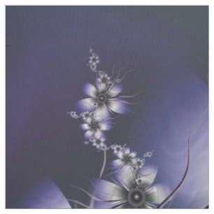 Ätherischer Lavendel mit Blumen Stoff