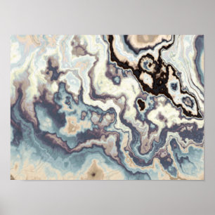 Ätherischer Marmorstein Strömungen Abstract Poster