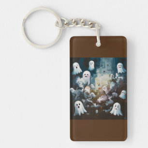 Ätherischer Ring Schlüsselanhänger