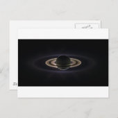 Ätherischer Saturn" Postkarte (Vorne/Hinten)