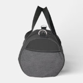 Ätherischer Schädel Abstrakte Grunge Dunkle Kunst Duffle Bag (Rechts)