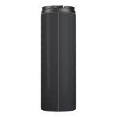 Ätherischer Schädel Abstrakte Grunge Dunkle Kunst Thermosbecher (Rückseite)