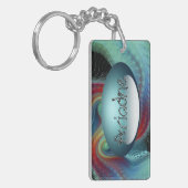 Ätherischer Schleier Schlüsselkette Schlüsselanhänger (Vorderseite links)