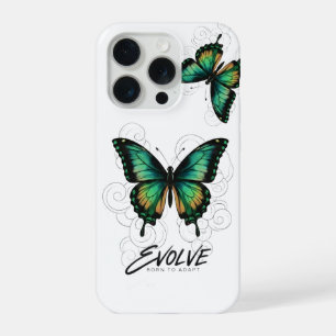Ätherischer Schmetterling "EVOLVE iPhone 15 Pro Hülle