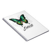 Ätherischer Schmetterling "EVOLVE Notizblock (Rechte Seite)