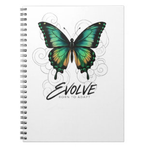 Ätherischer Schmetterling "EVOLVE Notizblock