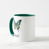 Ätherischer Schmetterling "EVOLVE Tasse (Vorderseite Links)