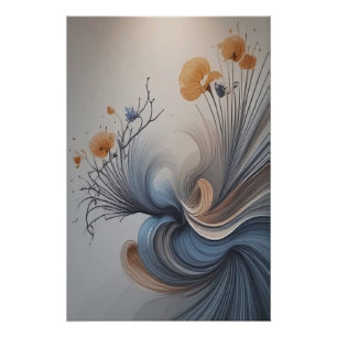 Ätherischer Tanz der Natur Poster