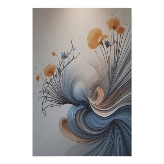 Ätherischer Tanz der Natur Poster (Vorderseite)