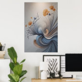 Ätherischer Tanz der Natur Poster (Heimbüro)