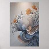 Ätherischer Tanz der Natur Poster (Vorne)