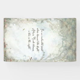 Ätherischer verzauberter Wald Banner