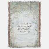 Ätherischer verzauberter Wald Decke (Vorderseite Vertikal)