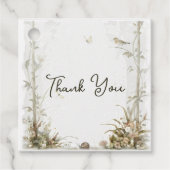 Ätherischer verzauberter Wald Geschenkanhänger (Vorderseite)