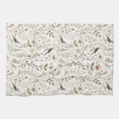 Ätherischer verzauberter Wald Geschirrtuch (Horizontal)