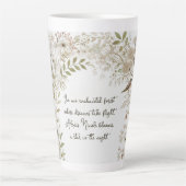 Ätherischer verzauberter Wald Milchtasse (Vorderseite)