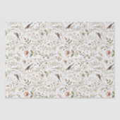 Ätherischer verzauberter Wald Seidenpapier (Vorderseite)