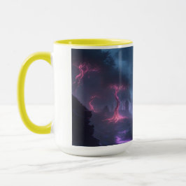 Ätherischer Wald aus Lumineszenz-Tasse Tasse