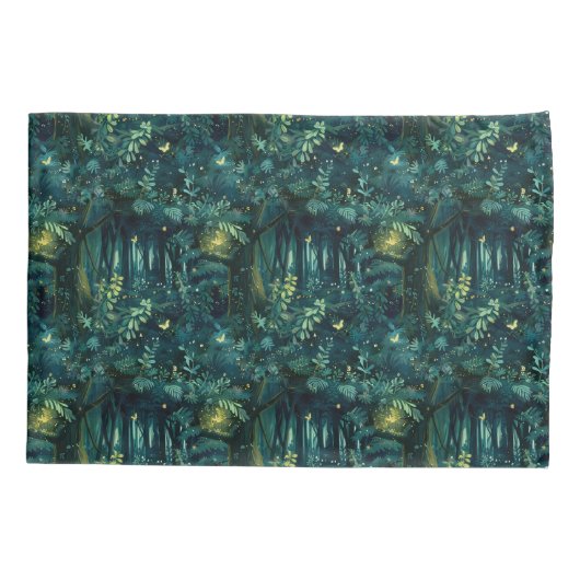 Ätherischer Wald Kissenbezug (Rückseite)