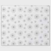 Ätherisches Blütenmuster-Wrap-Papier Geschenkpapier (Flach)