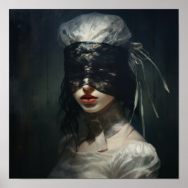 Ätherisches Gotisches Portrait: unglaublich schöne Poster