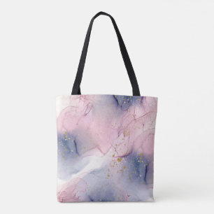 Ätherisches Immergrün Rosa & Gold Tinten-Fantasie Tasche