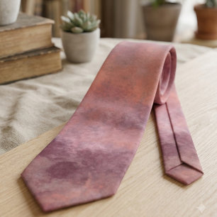 Ätherisches Mauve- und Sonnenuntergangsgradienten- Krawatte