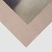 Ätherisches misty bewaldetes Berggewebpapier Seidenpapier (Detail)