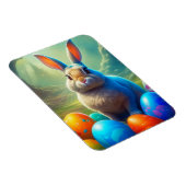 Ätherisches Osterhase mit Eierwald Magnet (Rechte Seite)