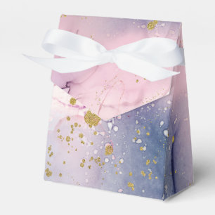 Ätherisches Periwinkle Rosa Gold Tintenfantasie-Ho Geschenkschachtel