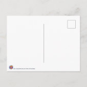 Ätherisches Pferd Postkarte (Rückseite)