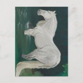 Ätherisches Pferd Postkarte (Vorderseite)