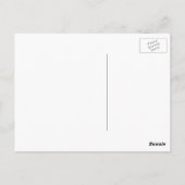 Ätherisches Raumdesign in Lila und rosa Vielen Dan Postkarte (Rückseite)