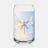 Ätherisches, transparentes Flügeldesign: Delikate Dosenglas (Vorderseite)