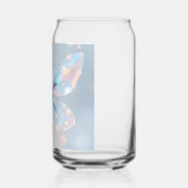 Ätherisches, transparentes Flügeldesign: Delikate Dosenglas (Links)