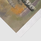 Ätherisches Walddekoupage Tissue Seidenpapier (Ausschnitt)