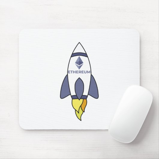 Ätherum an die Mondrakete Mousepad (Mit Mouse)