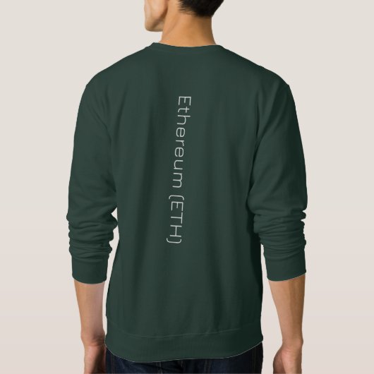 Ätherum (ETH) Sweatshirt (Rückseite)