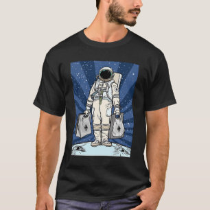 Ätherum zum Mond ETH Space Man Merch T-Shirt