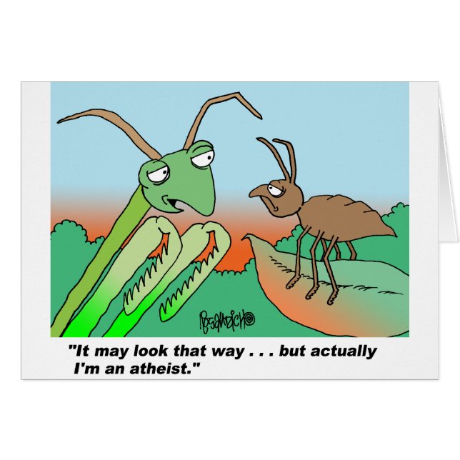 Athiest betender Mantis (Vorderseite (Horizontal))