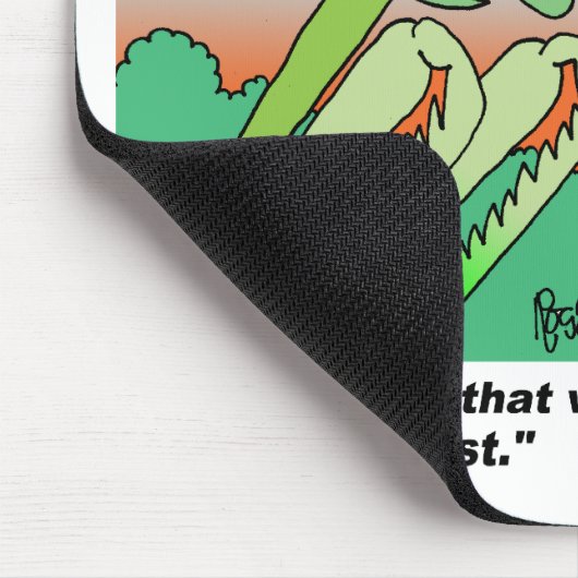 Athiest betender Mantis Mousepad (Ecke)