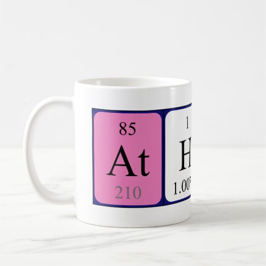 Athina Periodenname Tasse (Links)
